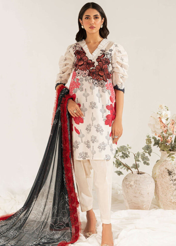 Asifa & Nabeel Leia Lawn Collection – LUNA (LL-10)