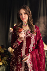 Qalamkar Luxury Velvet Edit Formals – BK-02 AMARA