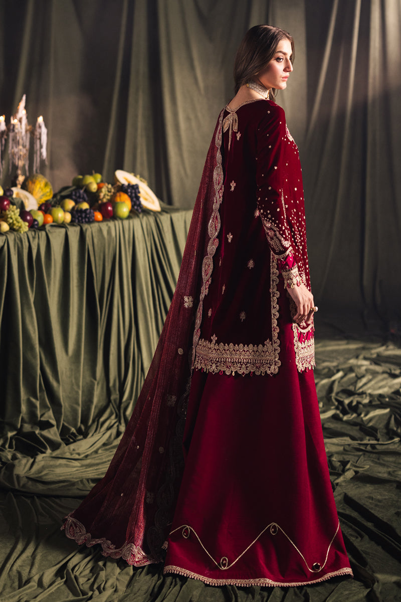 Qalamkar Luxury Velvet Edit Formals – BK-02 AMARA