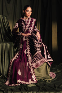 Qalamkar Luxury Velvet Edit Formals – BK-01 AMANI