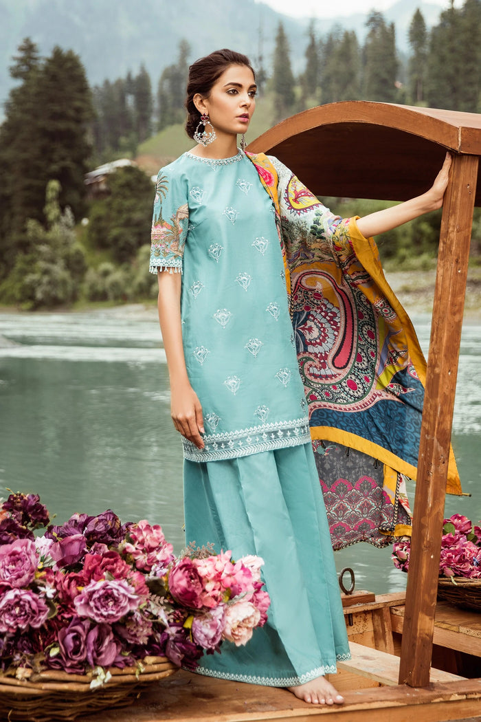 Mushk by Zara Shahjahan Embroidered Lawn NAZNEEN