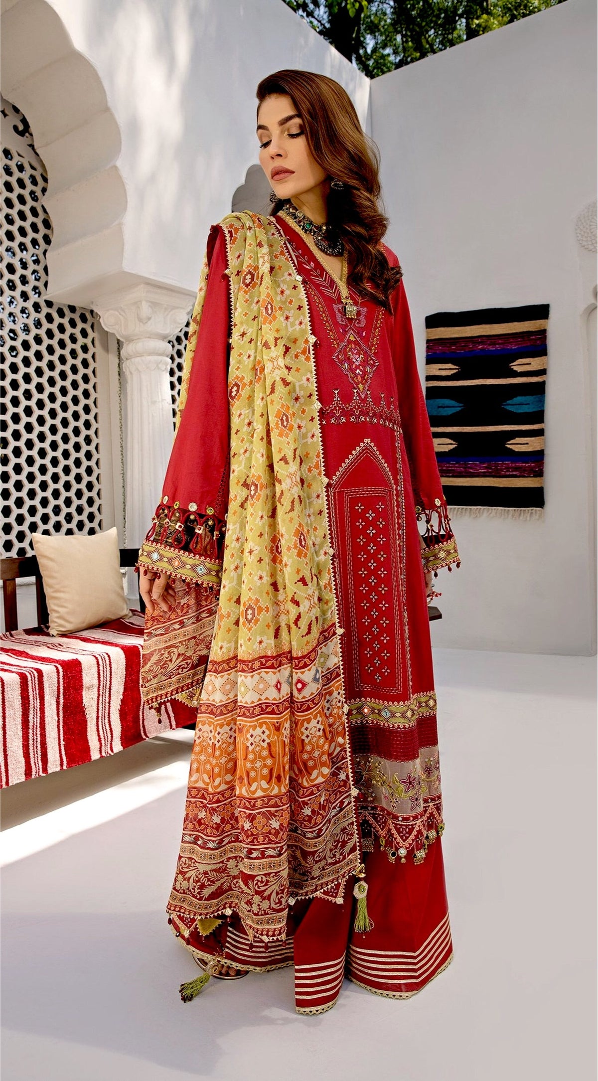 Anaya by Kiran Chaudhry · Eid Edit Luxury Festive Lawn Collection '21 – Sanya