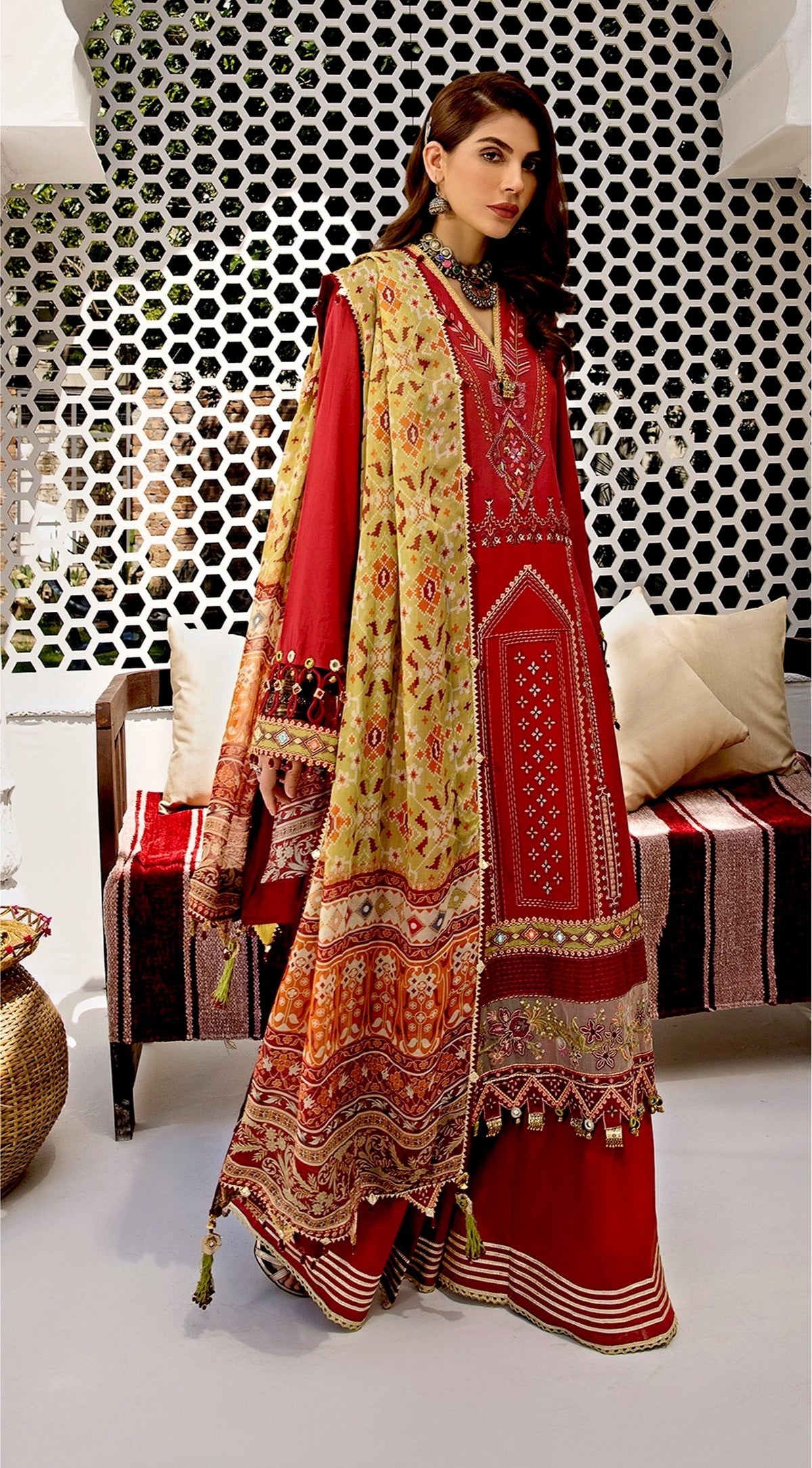 Anaya by Kiran Chaudhry · Eid Edit Luxury Festive Lawn Collection '21 – Sanya