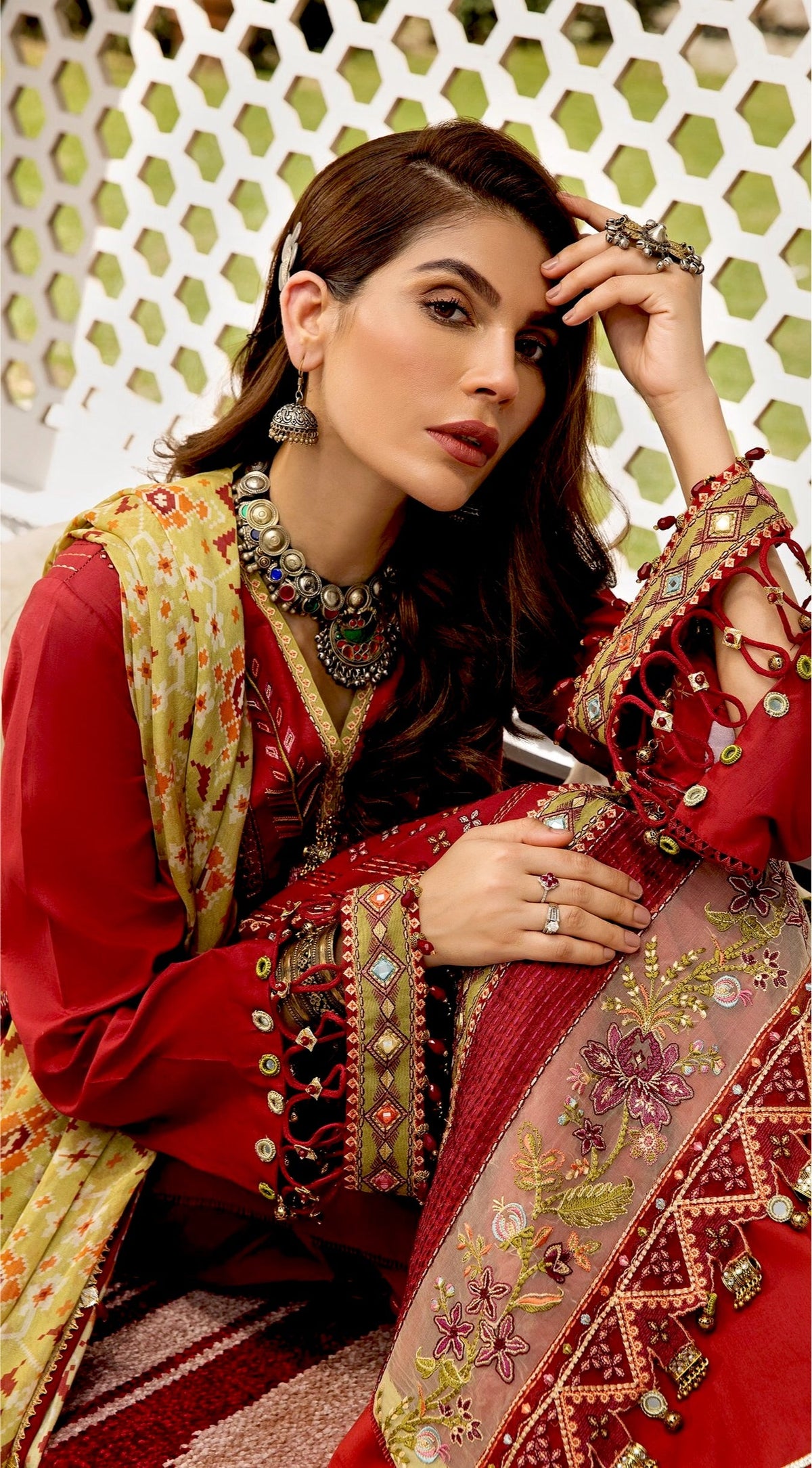 Anaya by Kiran Chaudhry · Eid Edit Luxury Festive Lawn Collection '21 – Sanya