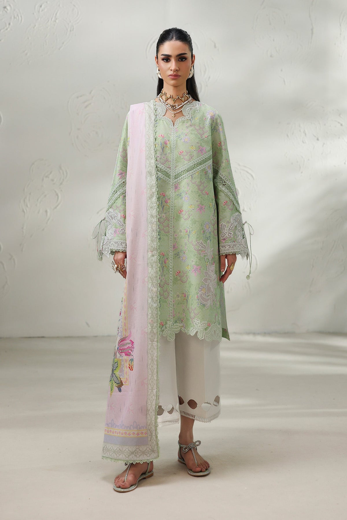 Qalamkar QPrints Lawn Drop II – QQP-01 (A) TALYA