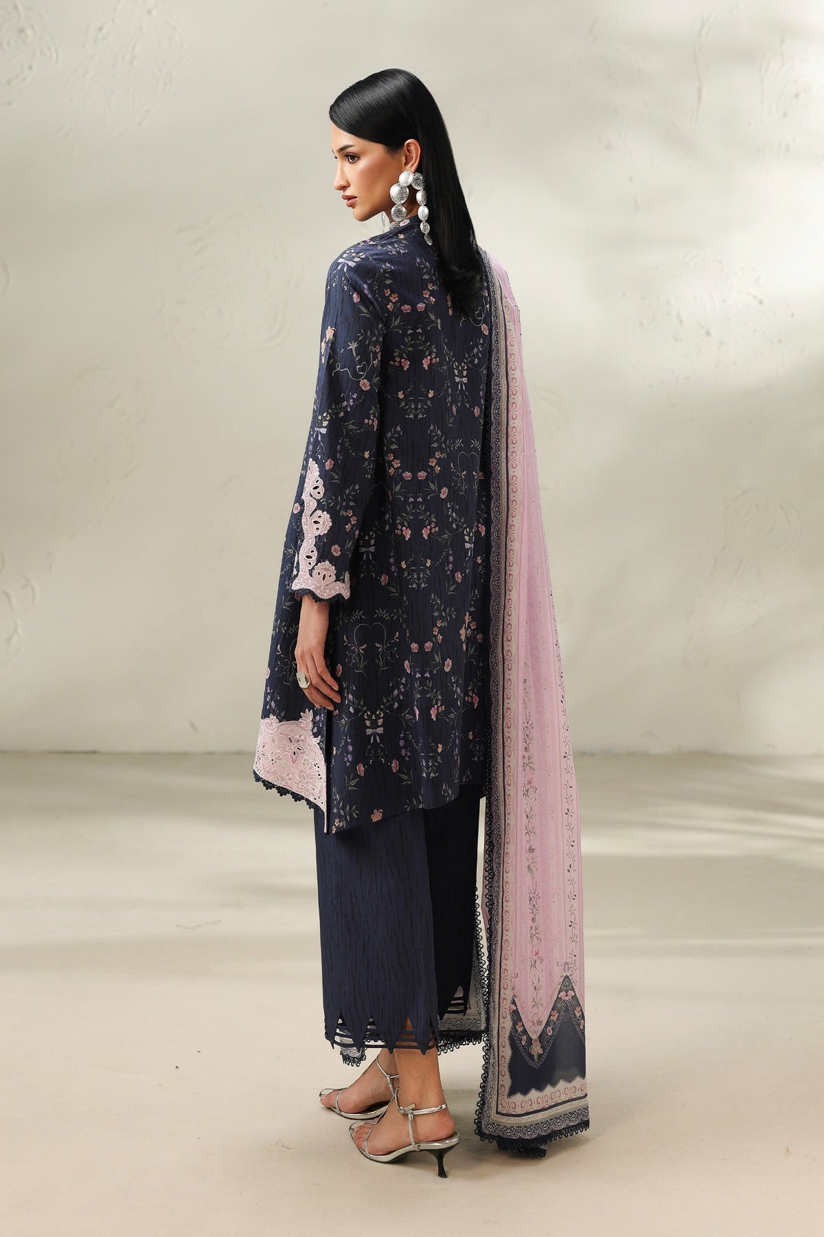 Qalamkar QPrints Lawn Drop II – QQP-03 (A) ZEENA
