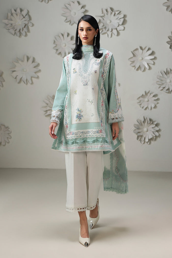 Qalamkar QPrints Lawn Drop II – QQP-05 (B) RASHA