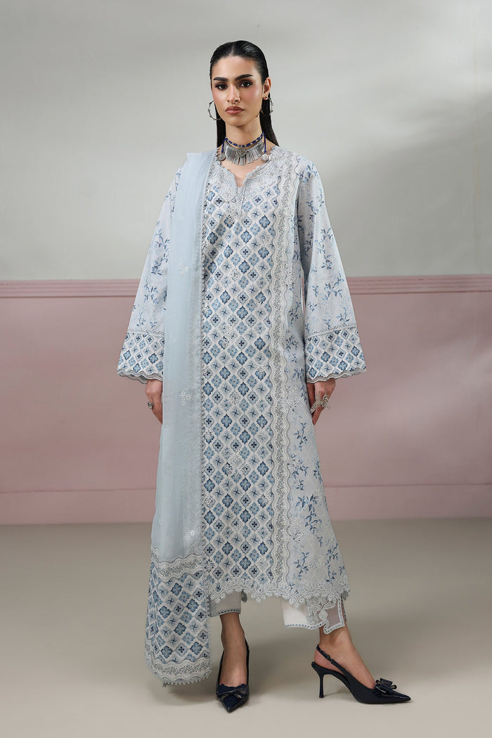 Qalamkar QPrints Lawn Drop II – QQP-10 (B) ALINE