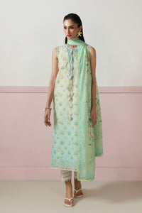 Qalamkar QPrints Lawn Drop II – QQP-07 (B) DELLA