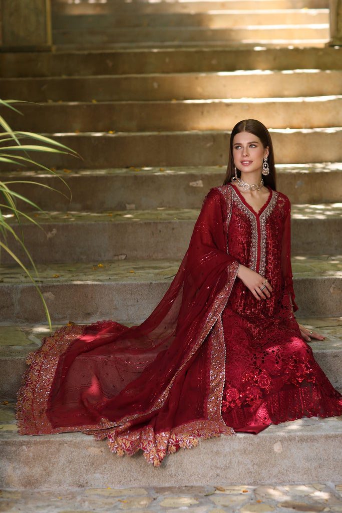 Noor by Saadia Asad Luxury Chiffon Formal – D3-Sirena