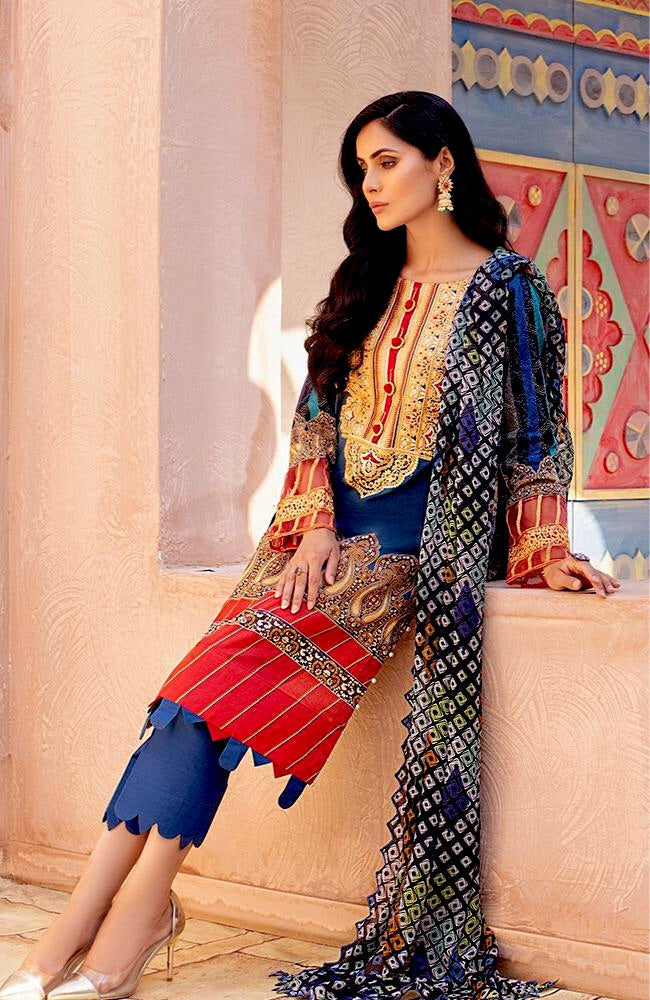 Al Zohaib Festive Hues Premium Collection – D-12
