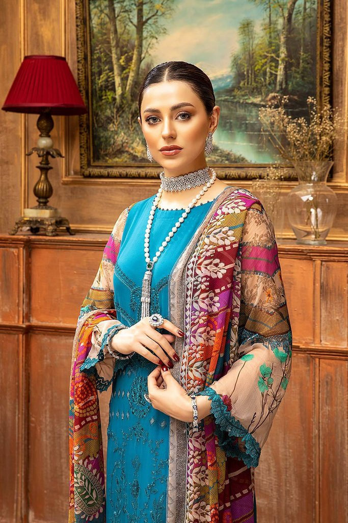 Charizma Vasal Embroidered Chiffon – VSL-08