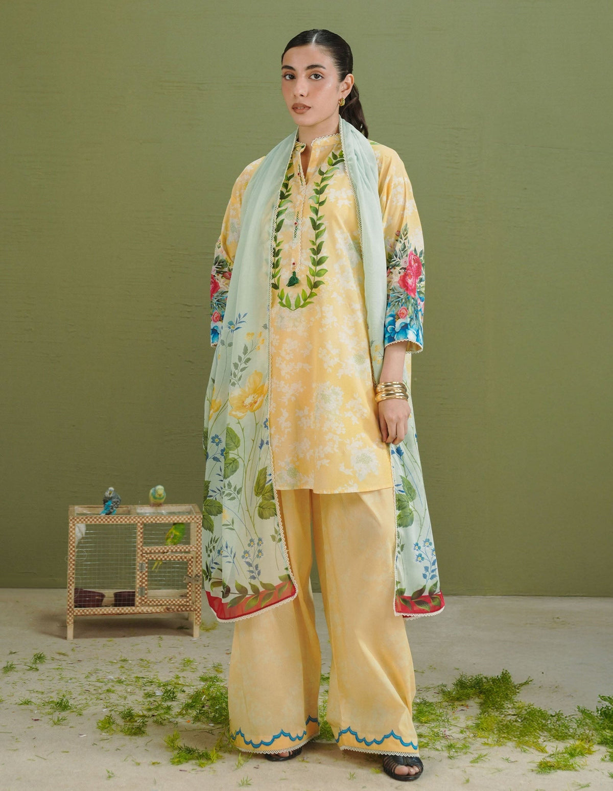 Zara Shahjahan Coco Lawn Prints Drop I – Ayla-8A