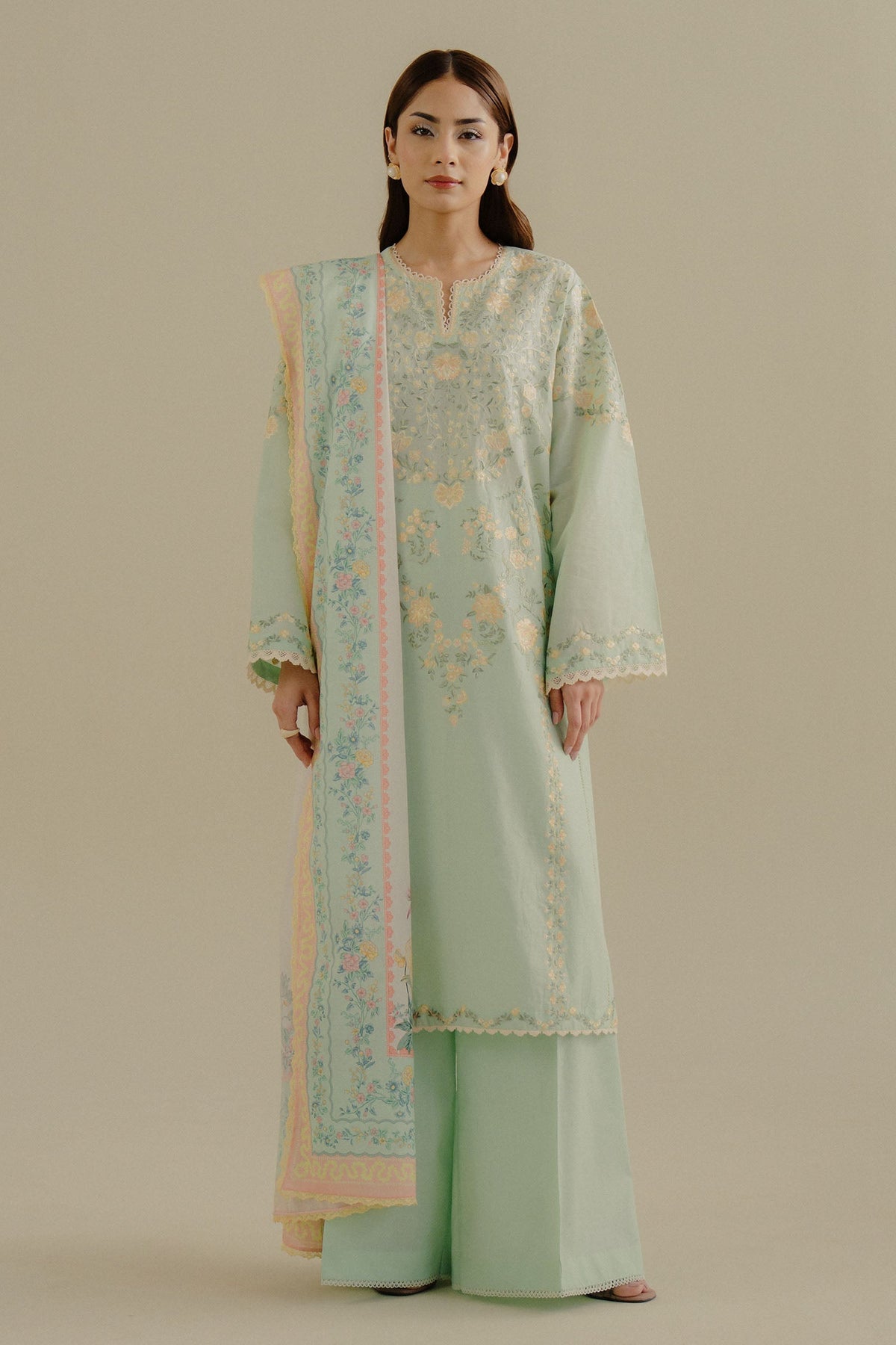 Coco Lawn Drop II by Zara Shahjahan – Velin-7A