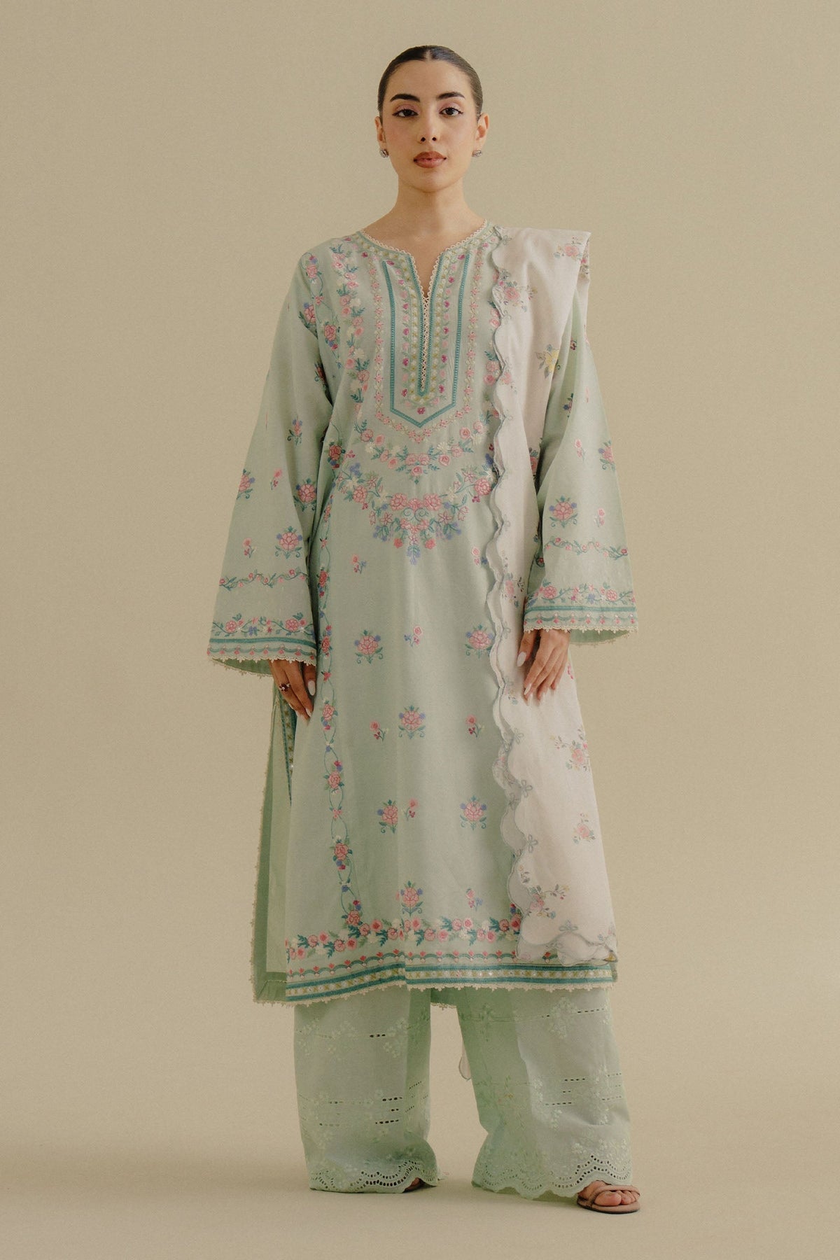 Coco Lawn Drop II by Zara Shahjahan – Zeest-9A
