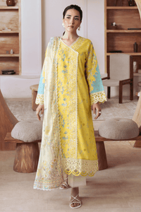 Aabyaan Print Luxe Lawn Collection – AYLIN (AP-02)
