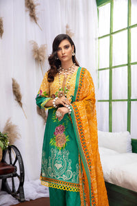 Sofia Embroidered Lawn Collection – Design 02