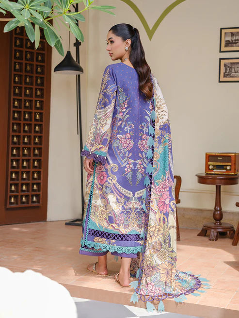 Jade Urbane Linen Prints Collection – Deep Blue