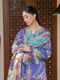 Jade Urbane Linen Prints Collection – Deep Blue