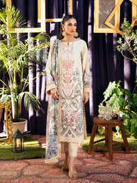 Jade Urbane Printed Lawn With Chiffon Dupatta – 20962 A