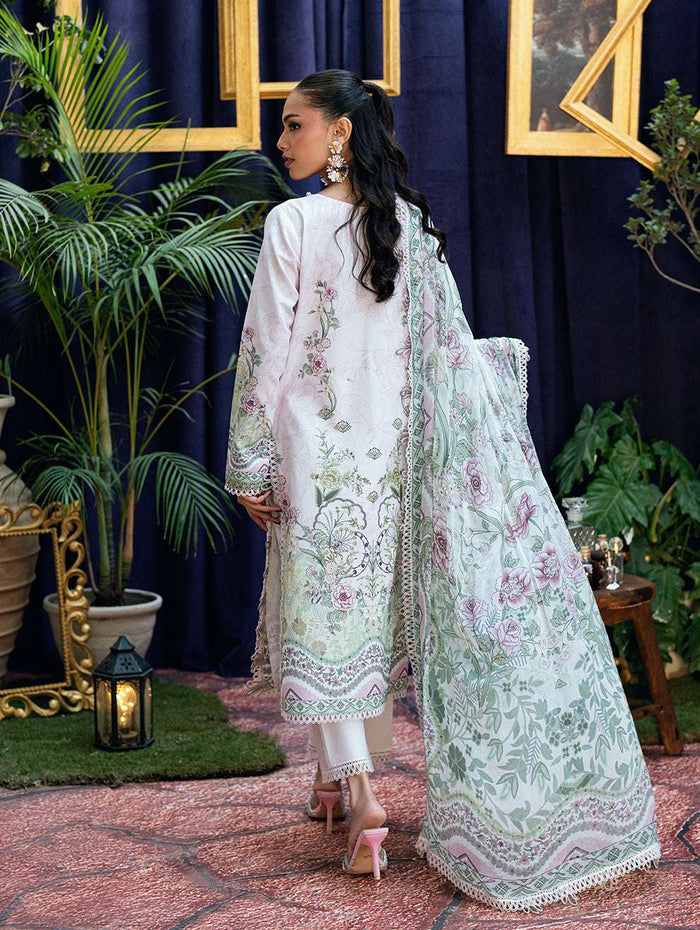 Jade Urbane Printed Lawn With Chiffon Dupatta – 20964 B