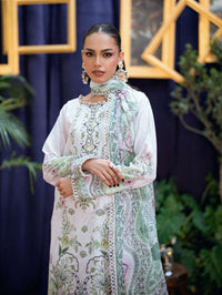 Jade Urbane Printed Lawn With Chiffon Dupatta – 20964 B