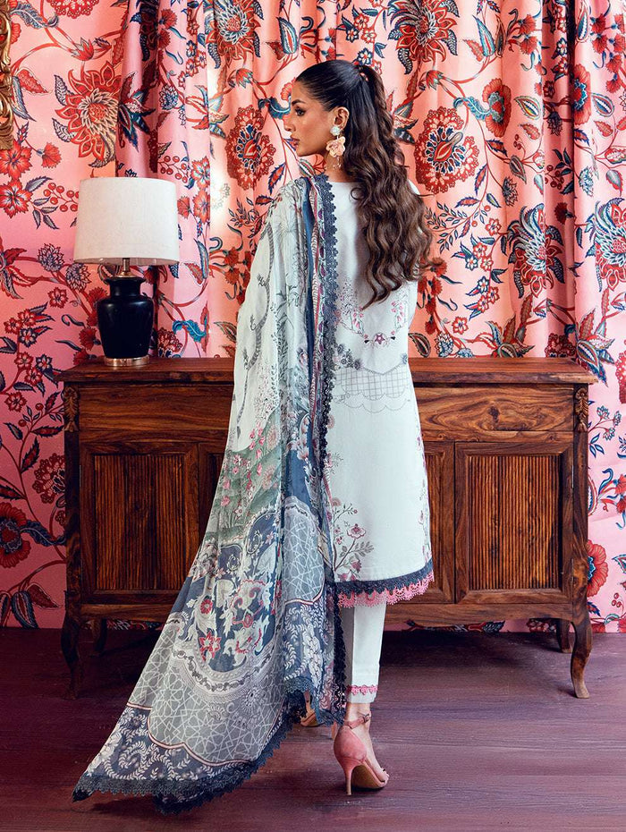 Jade Urbane Printed Lawn With Chiffon Dupatta – 20967 A