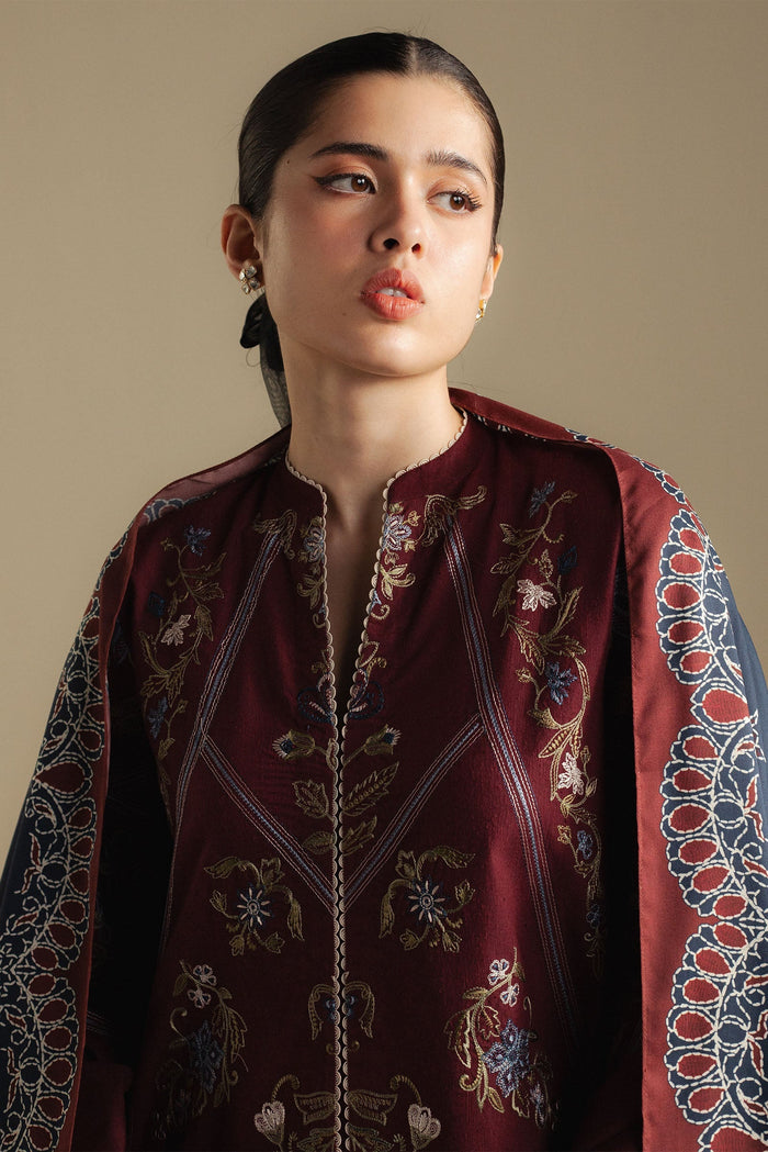 Zara Shahjahan Coco Fall/Winter – Coral-4B