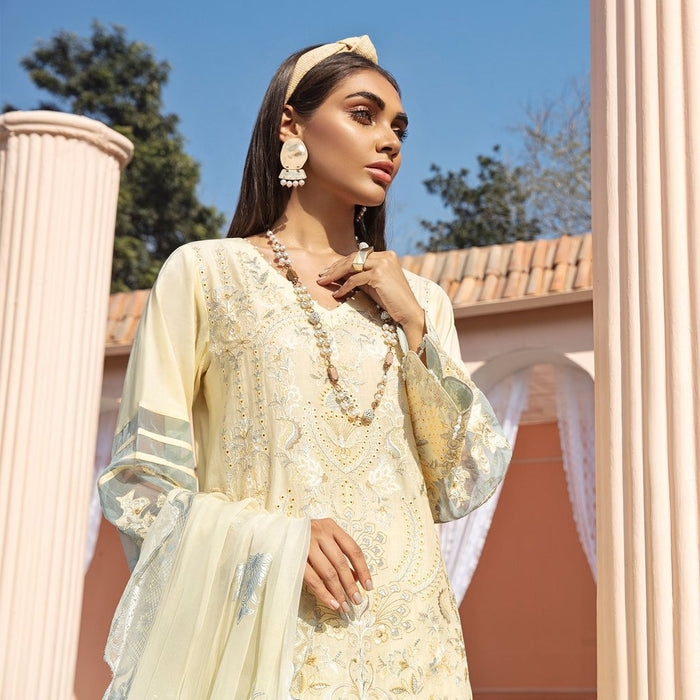 Nureh Luxury Lawn – Day Lilly – NE-07