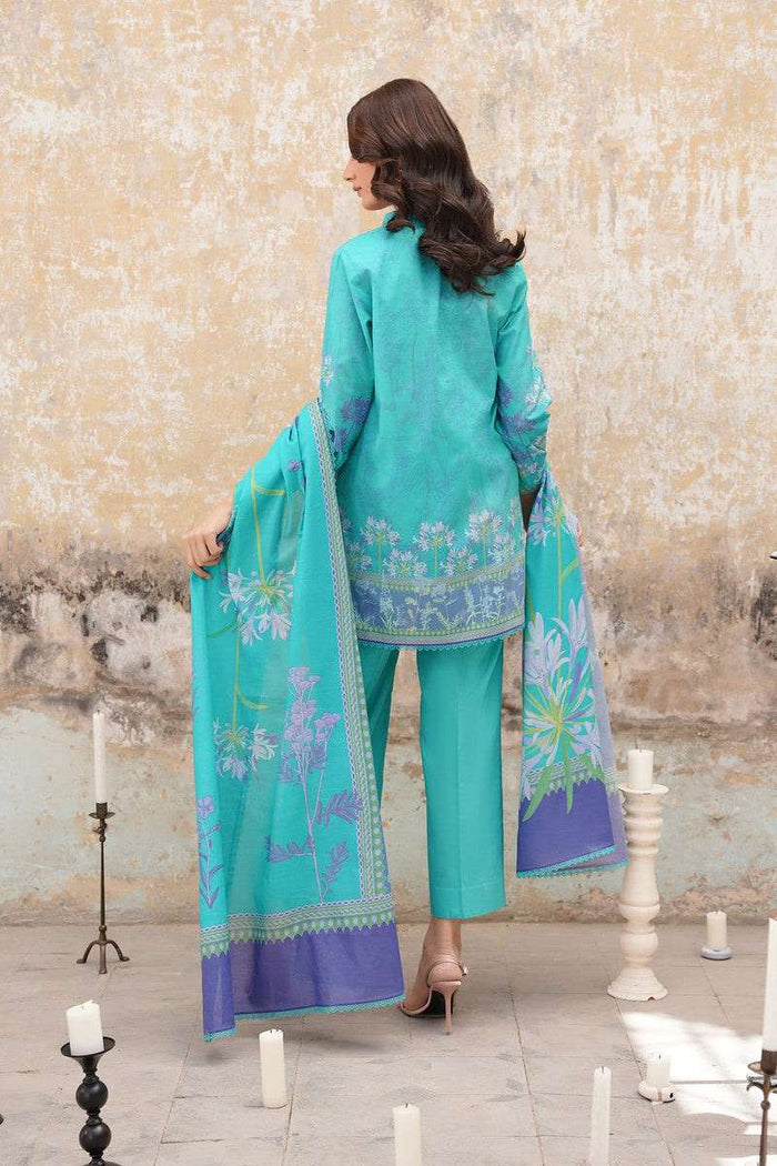 Sahar Selene Unstitched Lawn Exclusive- Lavender Skies