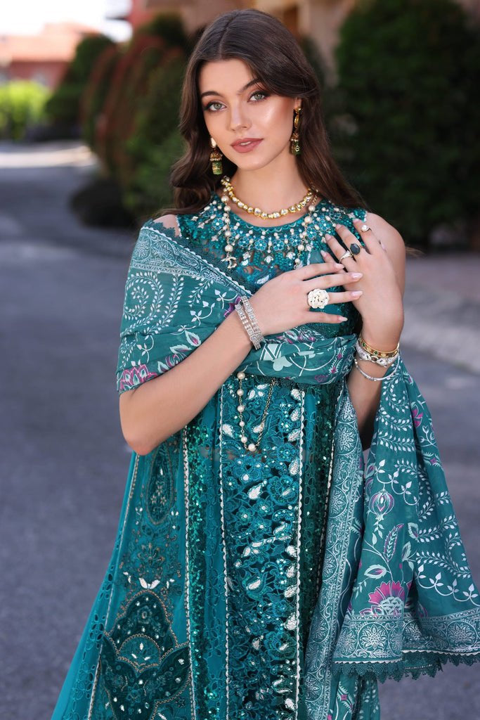 Noor by Saadia Asad Luxury Chiffon Formal – D8-Zarish