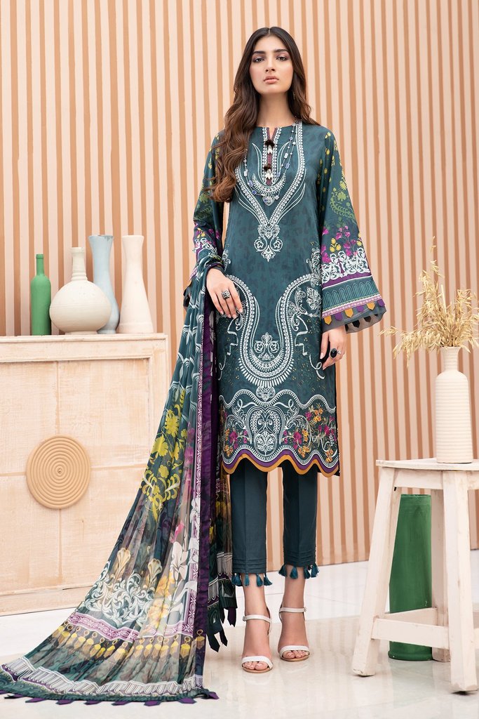 Jazmin Iris Lawn Collection Vol-2 – Fareesa