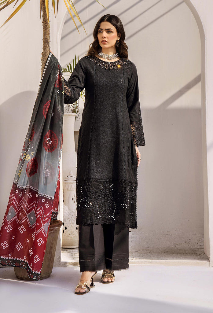 Adans Libas Rumi Schiffli Embroidered Lawn D-9