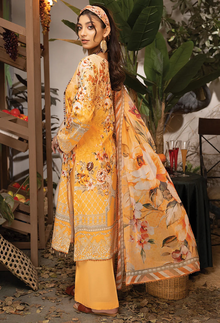 Adans Libas Summer Fantasy Lawn – GILDED MAIDEN – 05