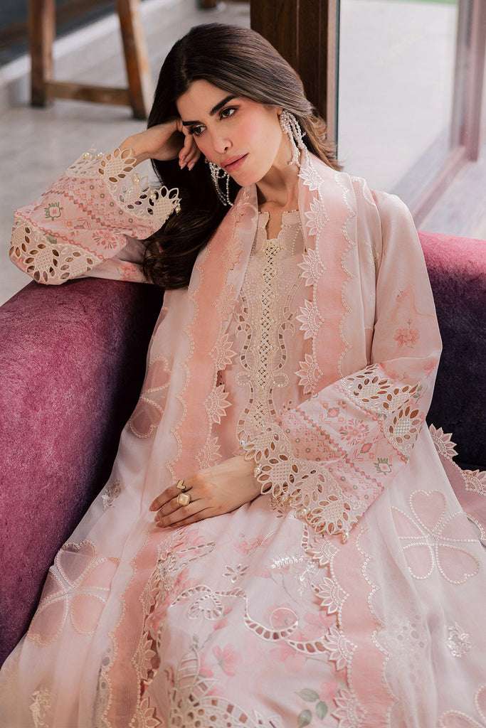 Nureh Lily May Embroidered Luxury Lawn – NE-261