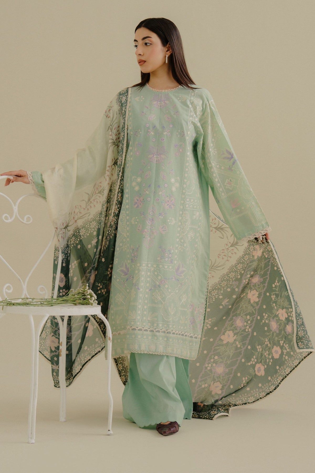 Coco Lawn Drop II by Zara Shahjahan – Nyssa-10A