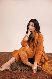 Nishat Spring it on Embroidered Cambric Unstitched 3Pc Suit - 42401036