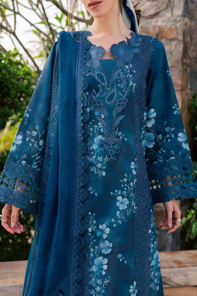 Nureh Lily May Embroidered Luxury Lawn – NE-260