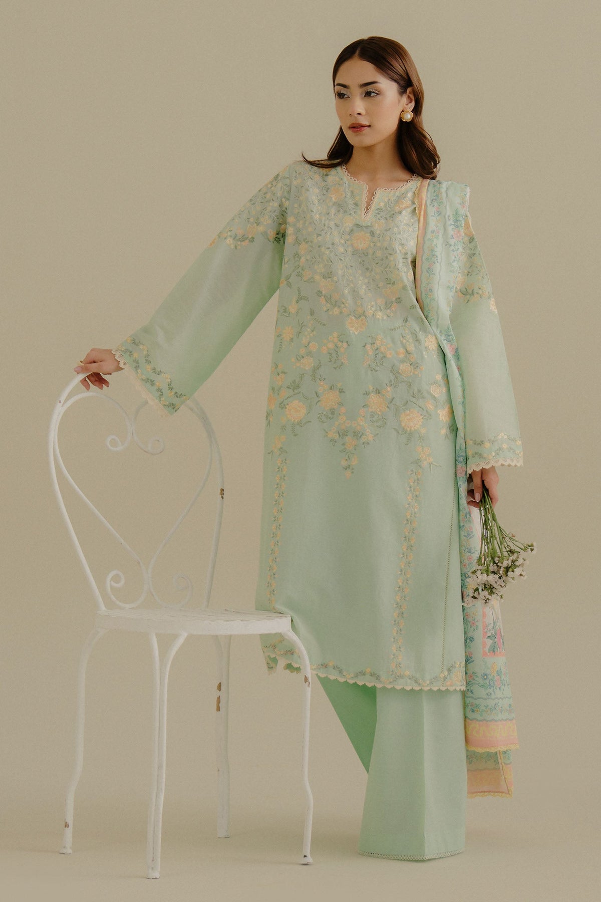 Coco Lawn Drop II by Zara Shahjahan – Velin-7A