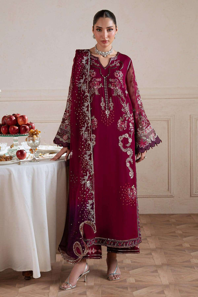 Nureh Amaya Luxury Embroidered Chiffon Collection – AM-40