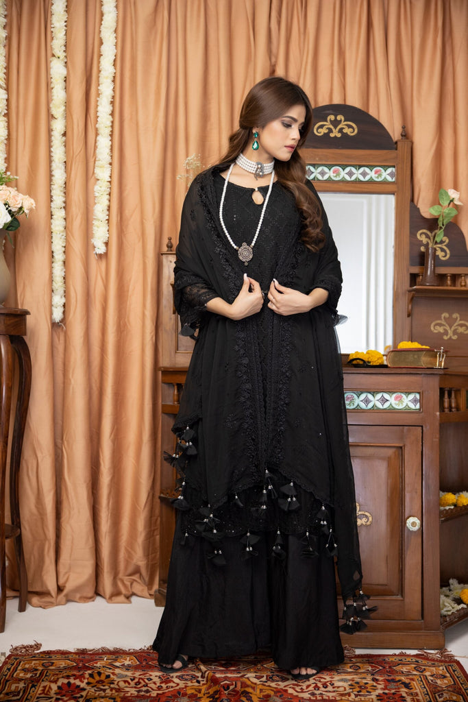 Maan Mayal Chiffon Emb Formal – MM-4