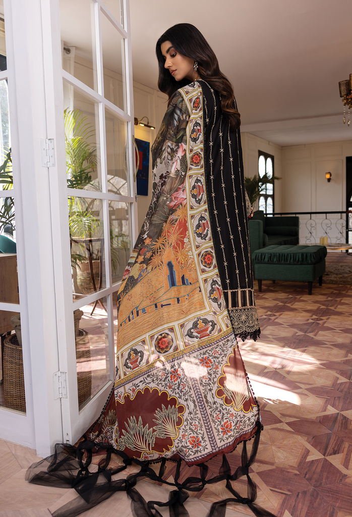 Adan’s Libas Allure Lawn Collection – Blackonyx