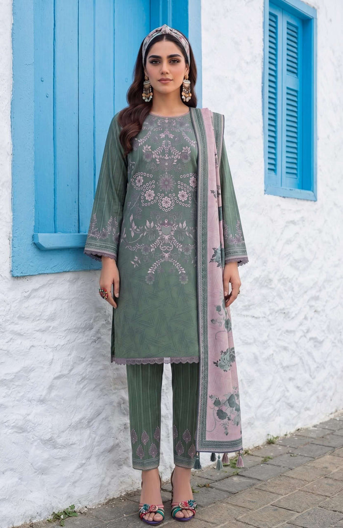 Coco Cords by Al Zohaib Printed Lawn Design-5