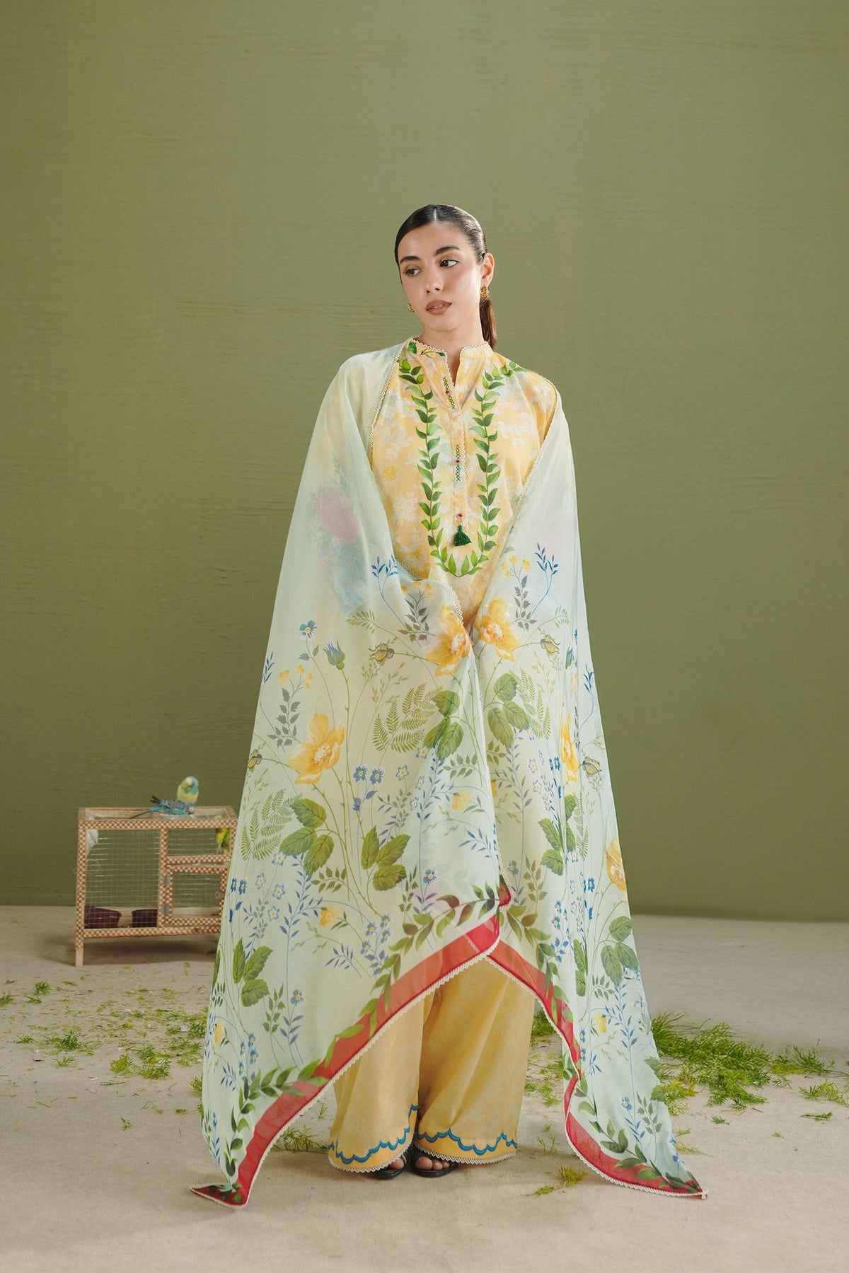 Zara Shahjahan Coco Lawn Prints Drop I – Ayla-8A