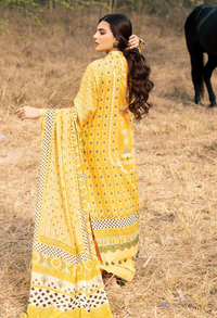 Adans Libas Khumaar Lawn Collection – Dark Tan – D8
