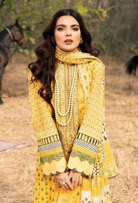 Adans Libas Khumaar Lawn Collection – Dark Tan – D8