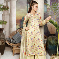 Mahjabeen embroidered Linen – 053 (Latest Craze)