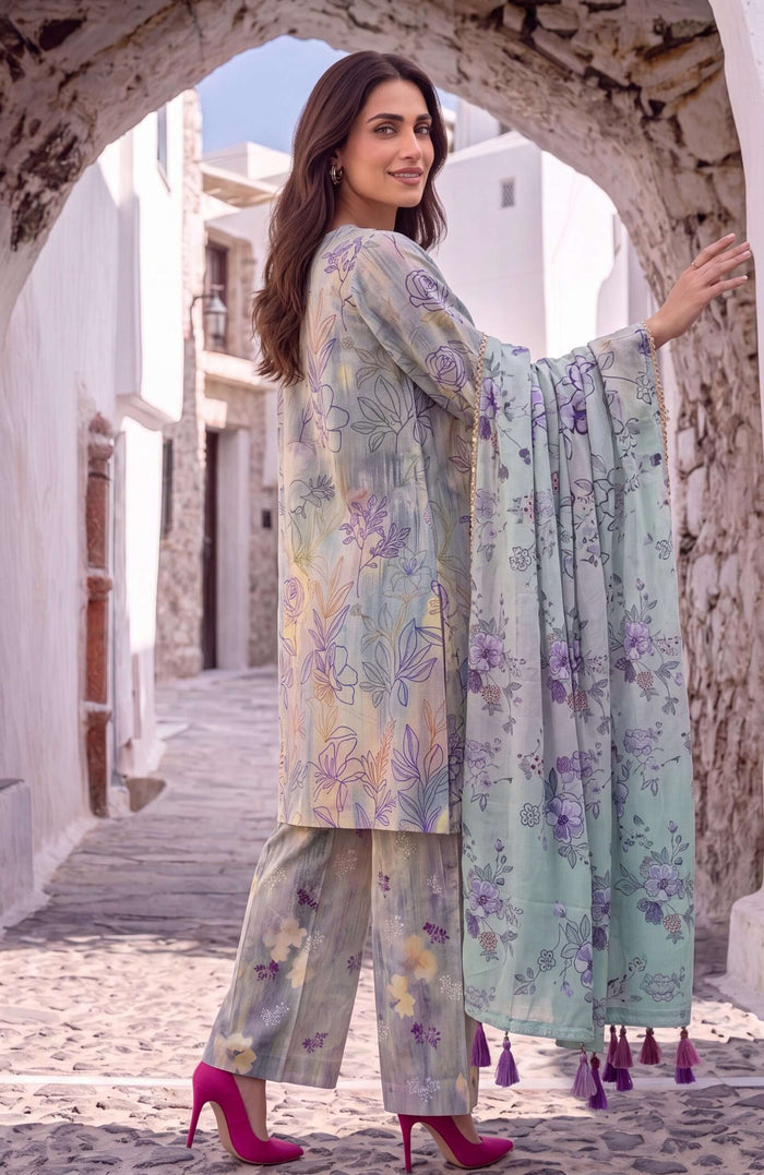 Coco Cords by Al Zohaib Printed Lawn Design-7