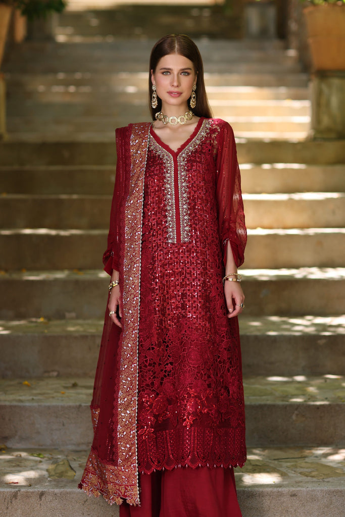 Noor by Saadia Asad Luxury Chiffon Formal – D3-Sirena