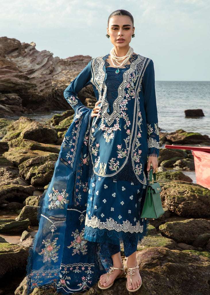 Crimson X Saira Shakira Luxury Lawn – Lolita Lapis – 1B